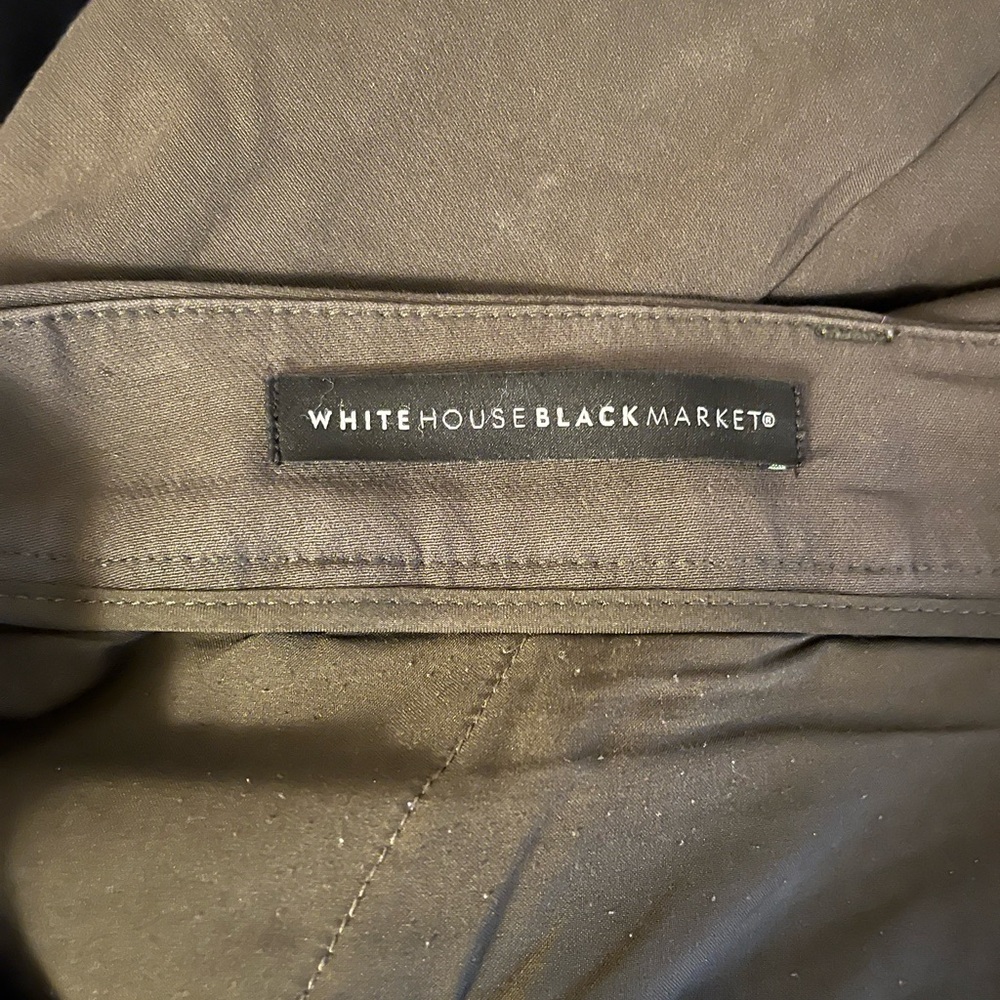 White House Black Market Size 14 Slim Fit Spruce Pants